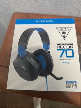 Turtle Beach Recon 70 Wired Gaming Headset - Black and Blue